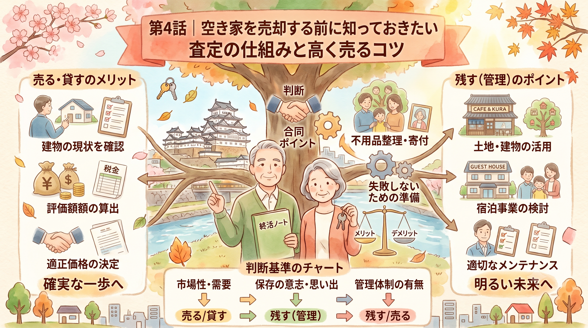 第4話｜空き家を売却する前に知っておきたい査定の仕組みと高く売るコツ