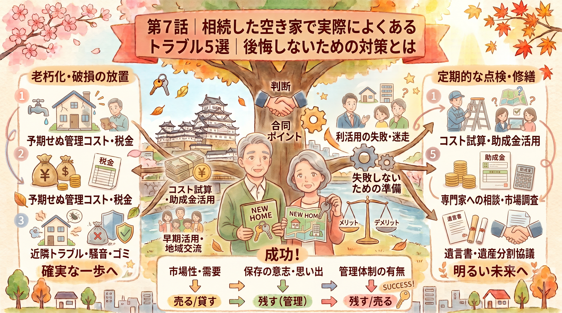 第7話｜相続した空き家で実際によくあるトラブル5選｜後悔しないための対策とは